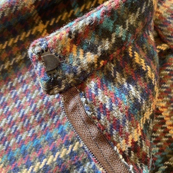 Handmade Plaid Vintage Skirt - Picture 5 of 5